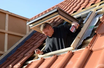 Pose de fenêtres de toit Velux à Éhuns